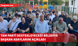 TAM PARTİ destekleyeceği belediye başkan adaylarını açıkladı