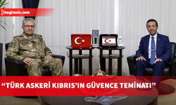 Ertuğruloğlu, Türkiye Cumhuriyeti Kara Kuvvetleri Komutanı Orgeneral Tokel ile görüştü