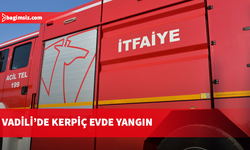 Vadili'de bal üretimi için kullanılan kerpiç evde yangın