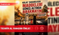 Polis, yanıcı maddeler konusunda uyardı...