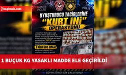 Polis’ten yasaklı madde tacirlerine “Kurt İni Operasyonu”