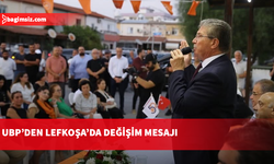 UBP'nin Lefkoşa’da seçim çalışmaları sürüyor: Değişimi birlikte başlatacağız