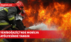 Yeniboğaziçi’nde mobilya atölyesinde yangın