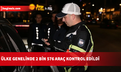 Ülke genelinde trafik denetimi: 310 sürücü rapor edildi, 15 araç trafikten men edildi!