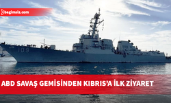ABD savaş gemisi USS Jason Dunham, Limasol Limanı’na geldi