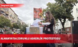 Almanya'da zorunlu askerlik protestosu