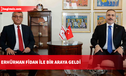 Cumhurbaşkanı Erhürman ve Bakan Ertuğruloğlu, Fidan ile bir araya geldi!