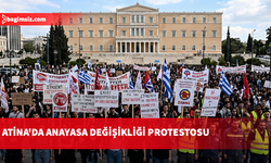 Yunanistan'da öğrenciler ve memurlar, anayasa değişikliğini protesto etti