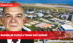 Bakanlar Kurulu, DAÜ VYK Başkanı Bora’nın görevden alınmasını Erhürman’a önerdi