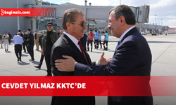 Cevdet Yılmaz bir dizi temaslarda bulunmak üzere KKTC'ye geldi