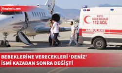 Alabora olan gemiden kurtarılan hamile kadın ambulans uçakla Türkiye'ye gönderildi
