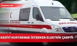 Girne’de kediyi kurtarmaya çalışırken elektrik akımına kapıldı