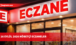 16 Eylül 2026 Nöbetçi Eczaneler