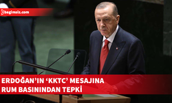 Türkiye Cumhurbaşkanı Erdoğan'ın "KKTC'yi tanıyın" çağrısı Rum basınında geniş yankı buldu