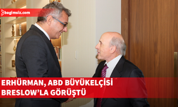 Erhürman, ABD Büyükelçisi Breslow’la görüştü