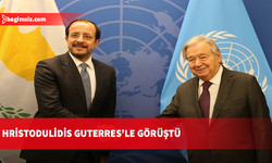 Hristodulidis New York'ta Guterres ile görüştü