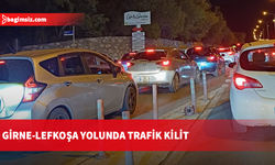 Ölümlü kazanın ardından Girne-Lefkoşa yolunda trafik kilitlendi