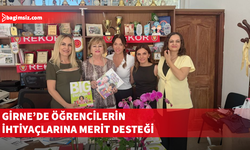 Merit’ten Girne’deki okullara eğitim desteği