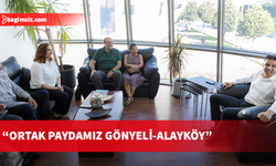 GAB Belediye Başkan adayı Soyalp, GAB Başkanı Amcaoğlu ile bir araya geldi