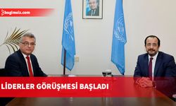 Erhürman-Hristodulidis görüşmesi ara bölgede başladı