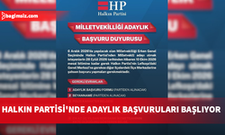 Halkın Partisi’nde milletvekili adaylığı başvuruları 28 Eylül’de başlıyor