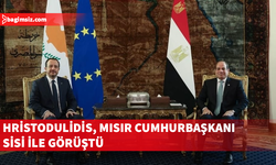 Hristodulidis, Mısır Cumhurbaşkanı Sisi ile görüştü