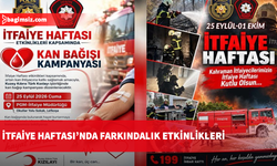İtfaiye Haftası’nda yangınlara karşı farkındalık etkinlikleri düzenlenecek