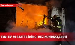 Aynı ev 24 saat içinde ikinci kez ateşe verildi: Bu sefer kim yaptı?