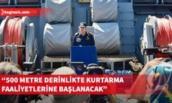 TCG Işın, Filo Jet’in batığını bulmak için arama çalışmalarına başladı