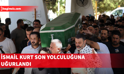 Gemi kazasında yaşamını yitiren İsmail Kurt son yolculuğuna uğurlandı