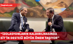 Ertuğruloğlu: İzolasyonların kaldırılmasında EİT’in desteği büyük önem taşıyor