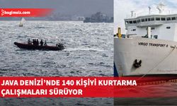 Endonezya'da 243 kişilik yolcu gemisi yan yattı: 140 kişi aranıyor