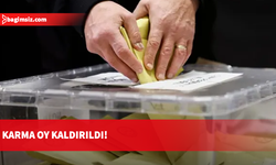 Karma oy tarihe karıştı: Seçim sistemi değişti