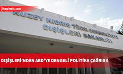 Dışişleri Bakanlığı: ABD'nin GKRY'ye silah ambargosunu askıya alma kararından derin üzüntü duyuyoruz