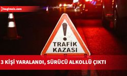 Lefkoşa-Girne yolunda alkollü sürücü kaza yaptı kaza