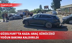 Direksiyon hakimiyetini kaybeden sürücü park halindeki 2 araca çarptı