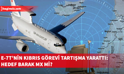 Türk Hava Kuvvetleri’nden Kıbrıs’ın Güneyinde 5 saatlik E-7T görevi