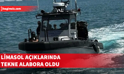 Limasol açıklarında tekne alabora oldu: 21 kişi kurtarıldı