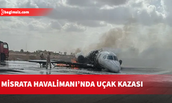 Libya'nın Misrata kentinde özel bir uçağın iniş sırasında pistten çıktığı bildirildi