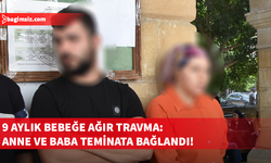 9 aylık bebeğin omuriliği kırıldı: Anne ve baba teminatla serbest