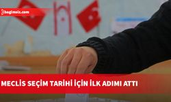 Genel seçimin 6 Aralık’ta yapılmasını öngören tasarıya ivedilik kararı alındı