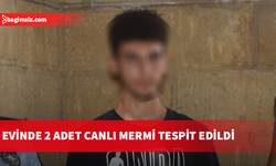 Sevgilisinin evini yakan kadının oğlu mermiyle yakalandı!