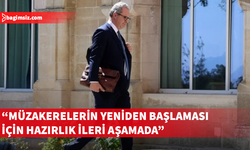 Menelaou: Müzakerelerin yeniden başlaması için hazırlık ileri aşamada