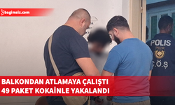 Girne’de Narkotik baskını: Balkondan kaçmaya çalıştı