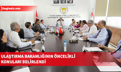 Sucuoğlu daire müdürleriyle toplandı: Limanlar ve yollar masaya yatırıldı!