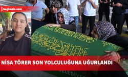 Gemi faciasında hayatını kaybeden 14 yaşındaki Nisa Törer Gaziantep'te toprağa verildi
