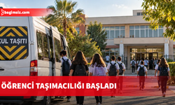Öğrenci taşımacılığı bugün itibarıyla yeniden başladı