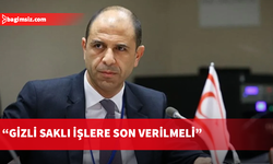 Özersay, göreve gelmeleri halinde atacakları şeffalık adımlarının bazılarını paylaştı