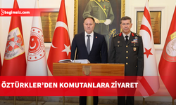 Öztürkler Korgeneral İnaltekin ile Tümgeneral Bilir’i ziyaret etti