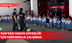 İtfaiye Haftası’nda öğrencilere ve halka yangın güvenliği eğitimi